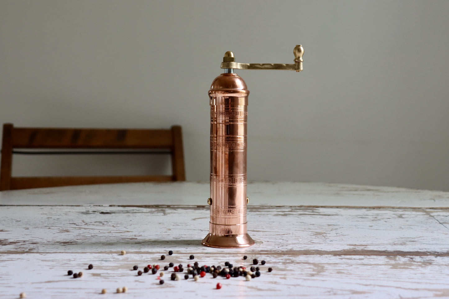Copper and Brass Salt & Pepper Mills
