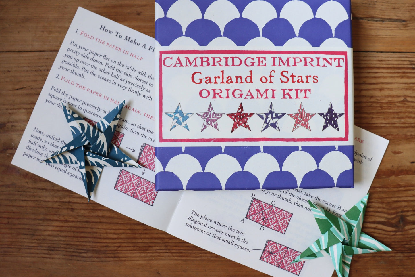 Origami Star Garland Kit