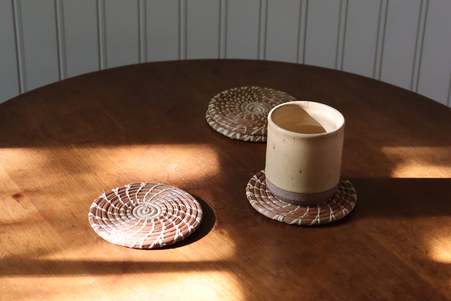 Pine Needle Coaster Sets
