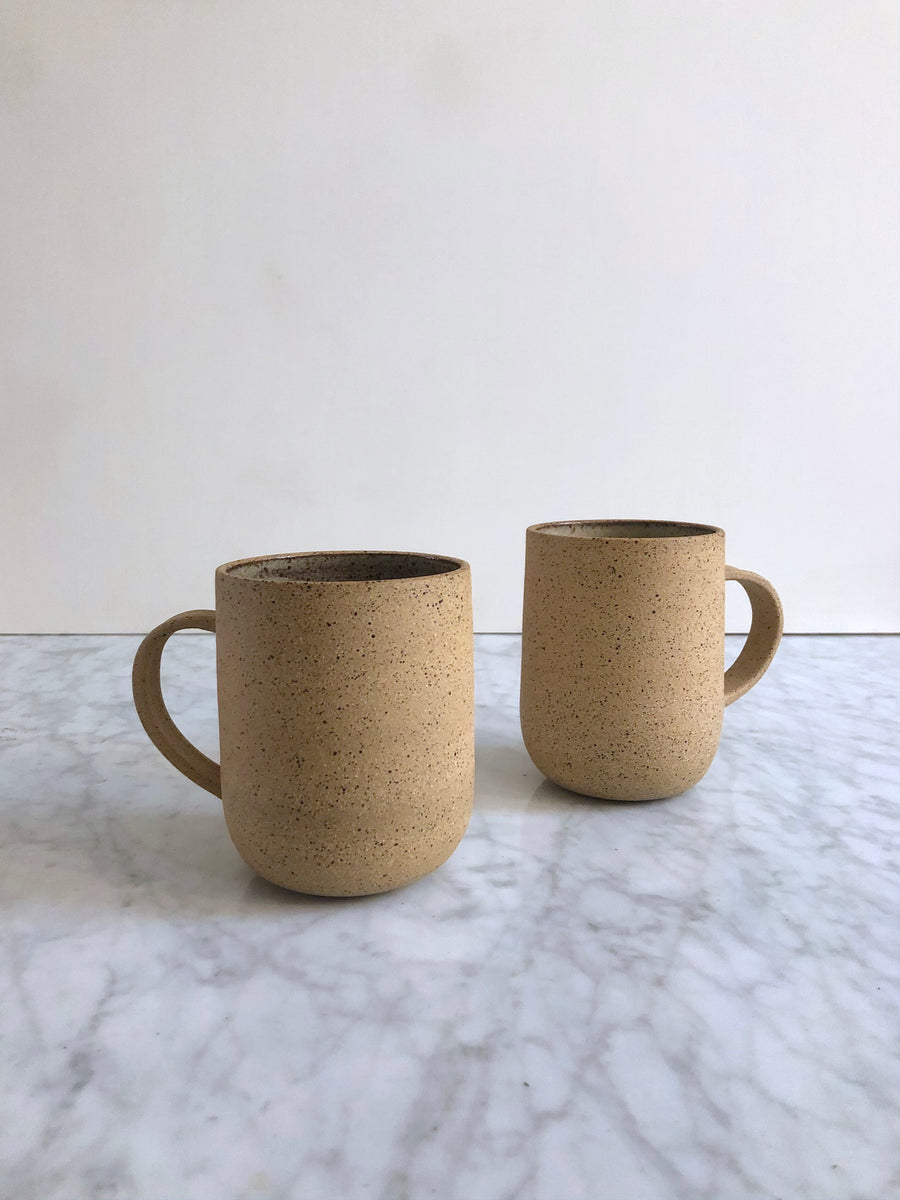 Brown Clay Mugs – slope home