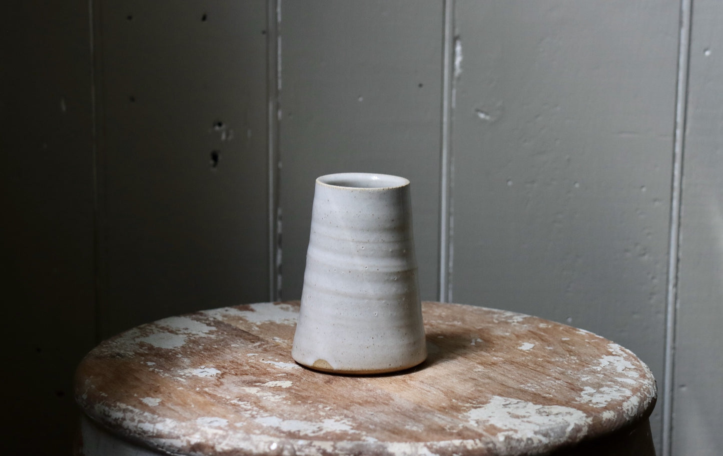 Stoneware Bud Vase