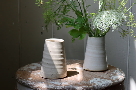 Stoneware Bud Vase