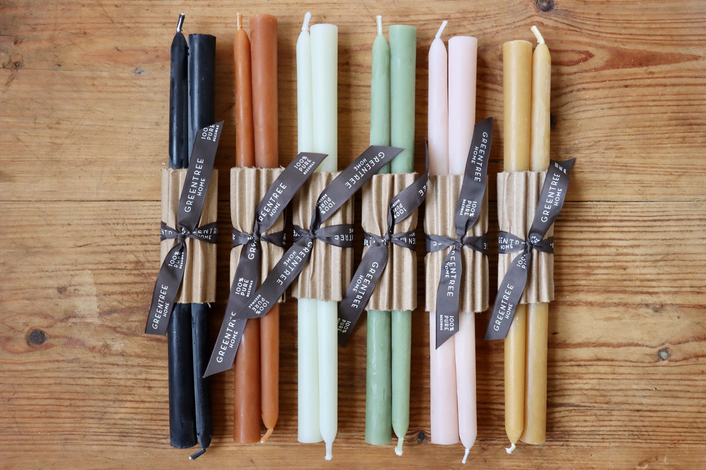 Everyday Beeswax Tapers