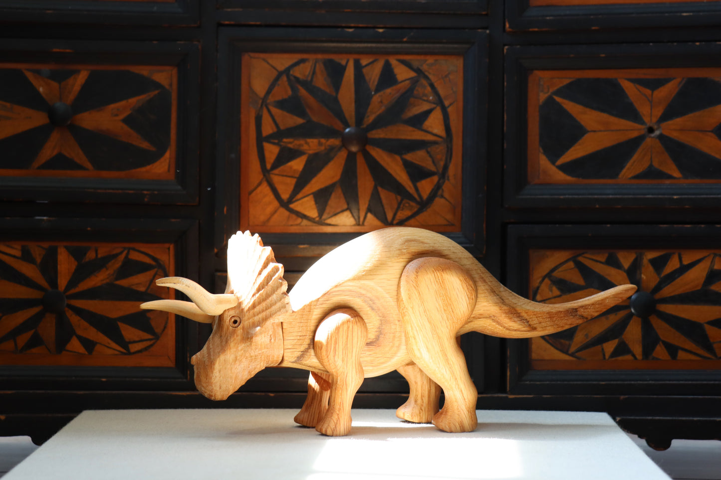 Articulated Wooden Dinosaurs