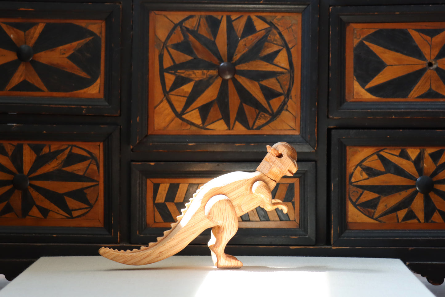 Articulated Wooden Dinosaurs