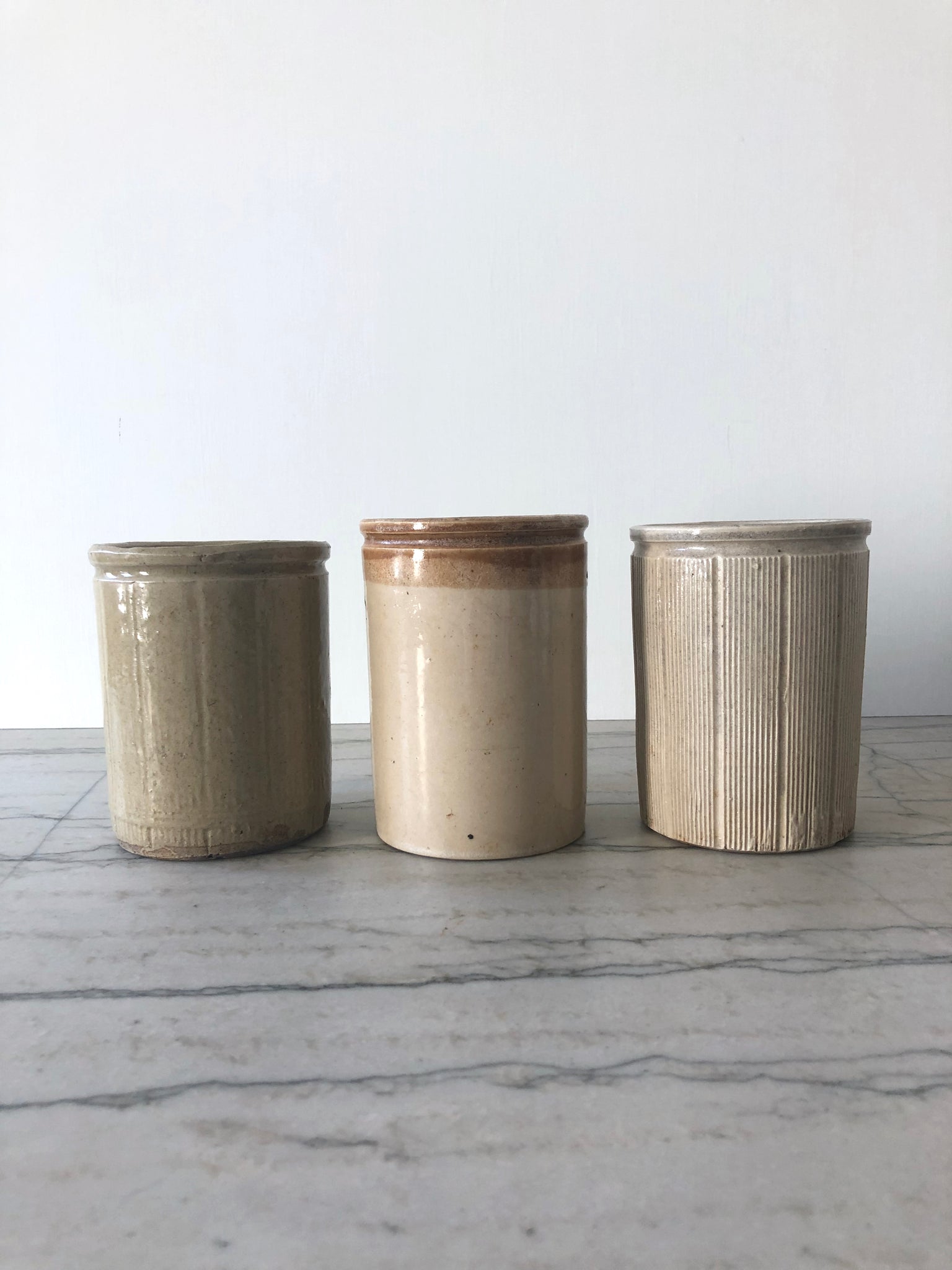 Early 20th-Century Marmalade Pots