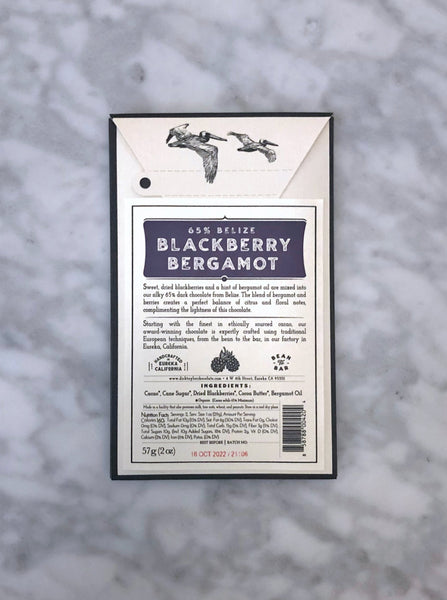 Blackberry Bergamot Dark Chocolate