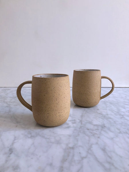 Brown Clay Mugs