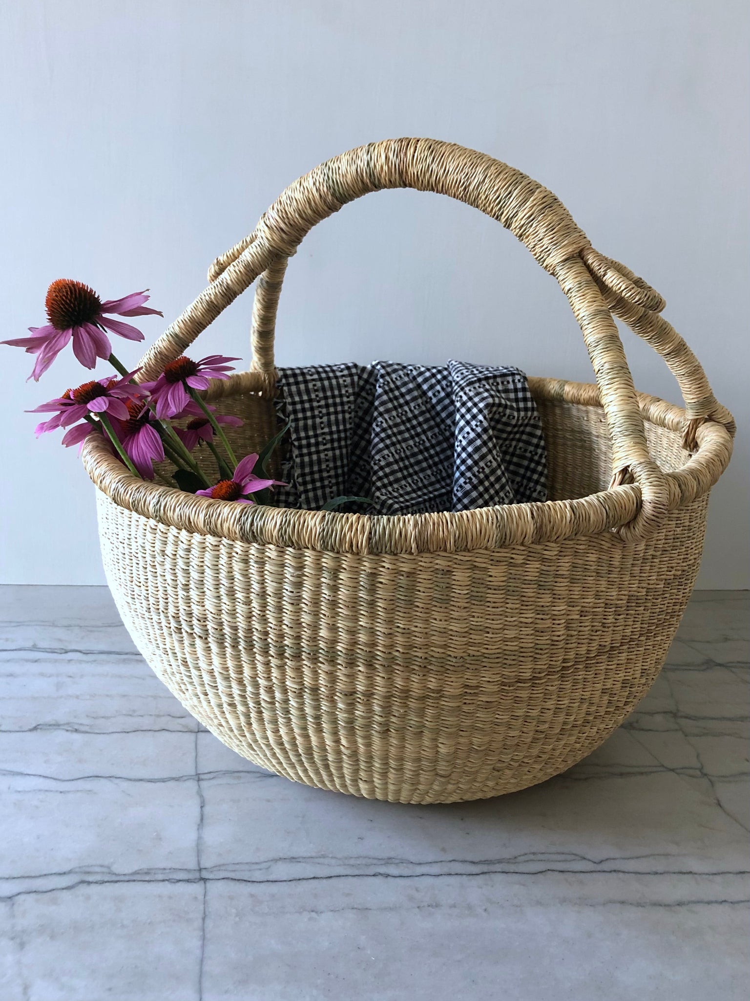Hand-woven Shopping Basket Collection