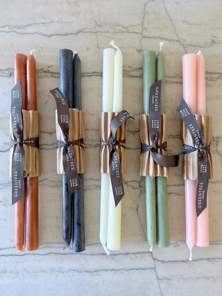 Everyday Beeswax Tapers